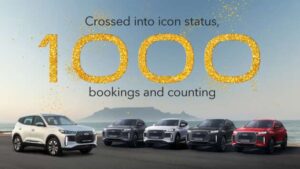Chery Tiggo Cross reaches 1,000 bookings...