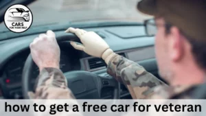 Autos gratuitos para veteranos necesitados