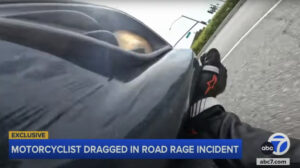 California Motorcyclist Rammed And Dragged Down...