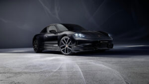 Porsche details 2026 Taycan Black Edition...