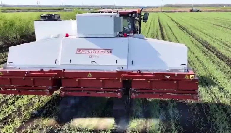 LaserWeeder G2 NVIDIA GPU-Powered Works with Precision in Weed Control