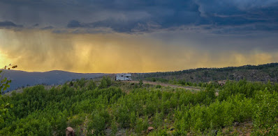 Chores and Relaxation on the Rampart Range.