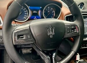 Carbon Fiber Maserati Steering Wheel • Meister Werks European