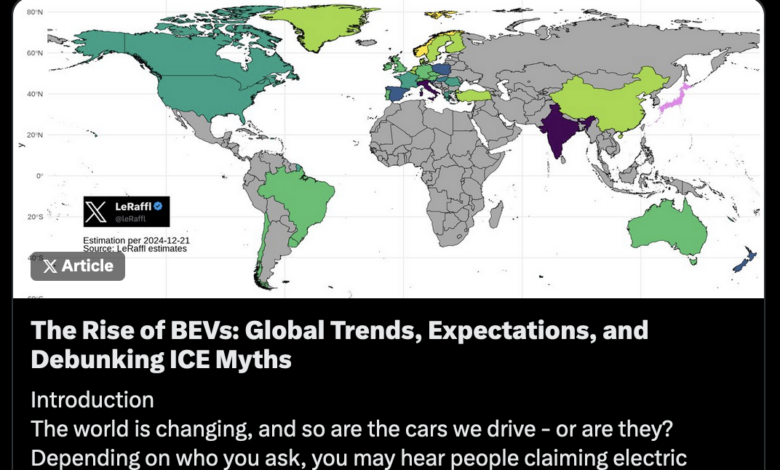 The Rise of BEVs- Global Trends, Expectations, and Debunking ICE Myths — electric felix